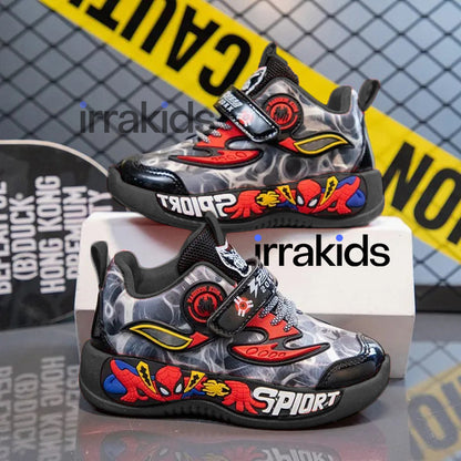 2023 Sneakers Children Casual super hero shoes with cool print