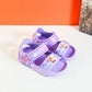 Frozen Dreams Blossom: Girls' Sandals Featuring Princess Prints