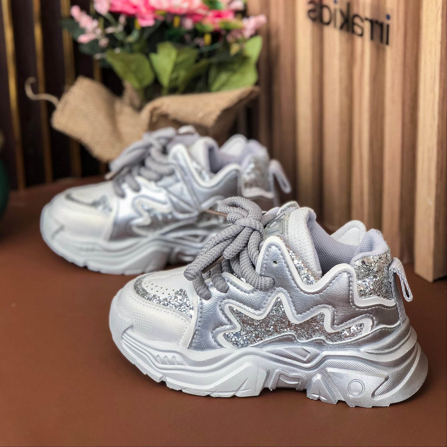 Sport Elegance: Fashion-Forward Girls Athletic Shoes with a Non-Slip Design - IRRAKIDS