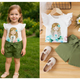 Ensemble Adorable pour Bébés Filles : Blouse à Manches Courtes et Capuche, Avec Ceinture et Short 