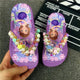 Princess Girls’ Summer Sandals with Pearls & Roses – Elegant Comfort