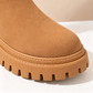 Kids’ Stylish Chelsea Ankle Boots with Elastic Side Panels, Rounded Toes and Chunky Treaded Sole