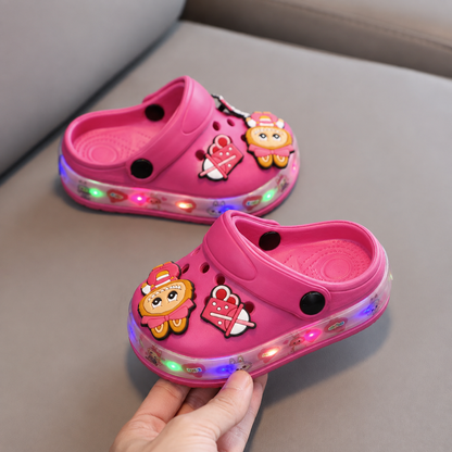 Sabots lumineux à LED pour enfants ✨