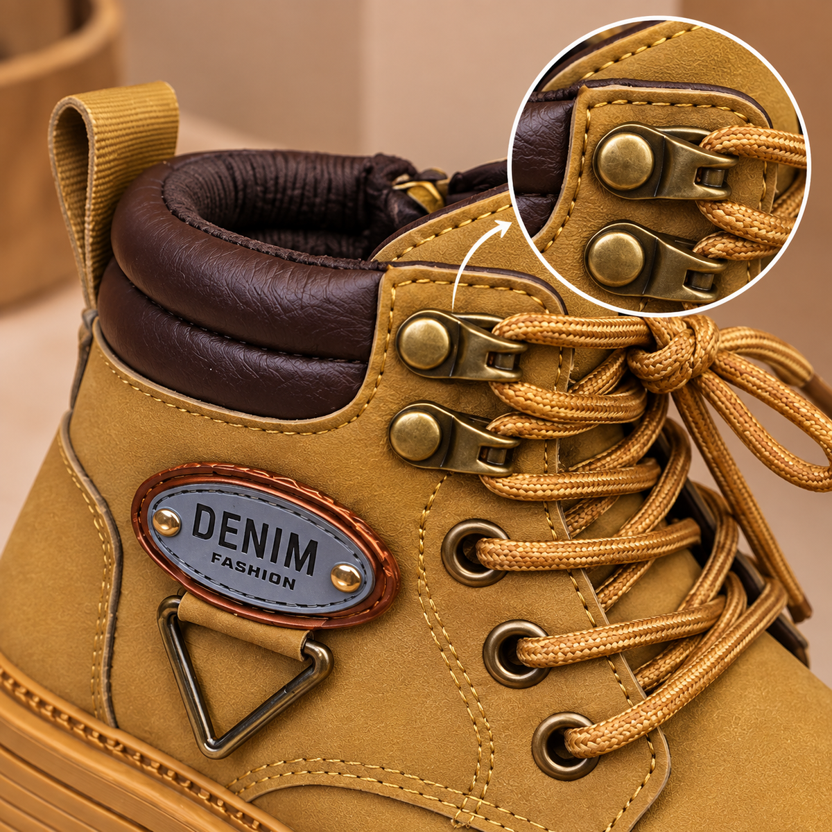 Little Boys’ Classic Lace-Up Adventure Boots