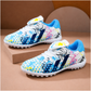 Boys' Graffiti Football Training Shoes – Lightweight Non-Slip Sports Sneakers