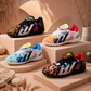 Boys' Graffiti Football Training Shoes – Lightweight Non-Slip Sports Sneakers