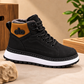 Bottes d’hiver montantes et chaudes pour enfants – Chaussures décontractées à lacets 