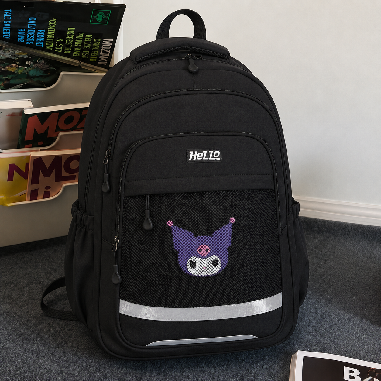 Kids' Casual Backpack – Cute Character School Bag