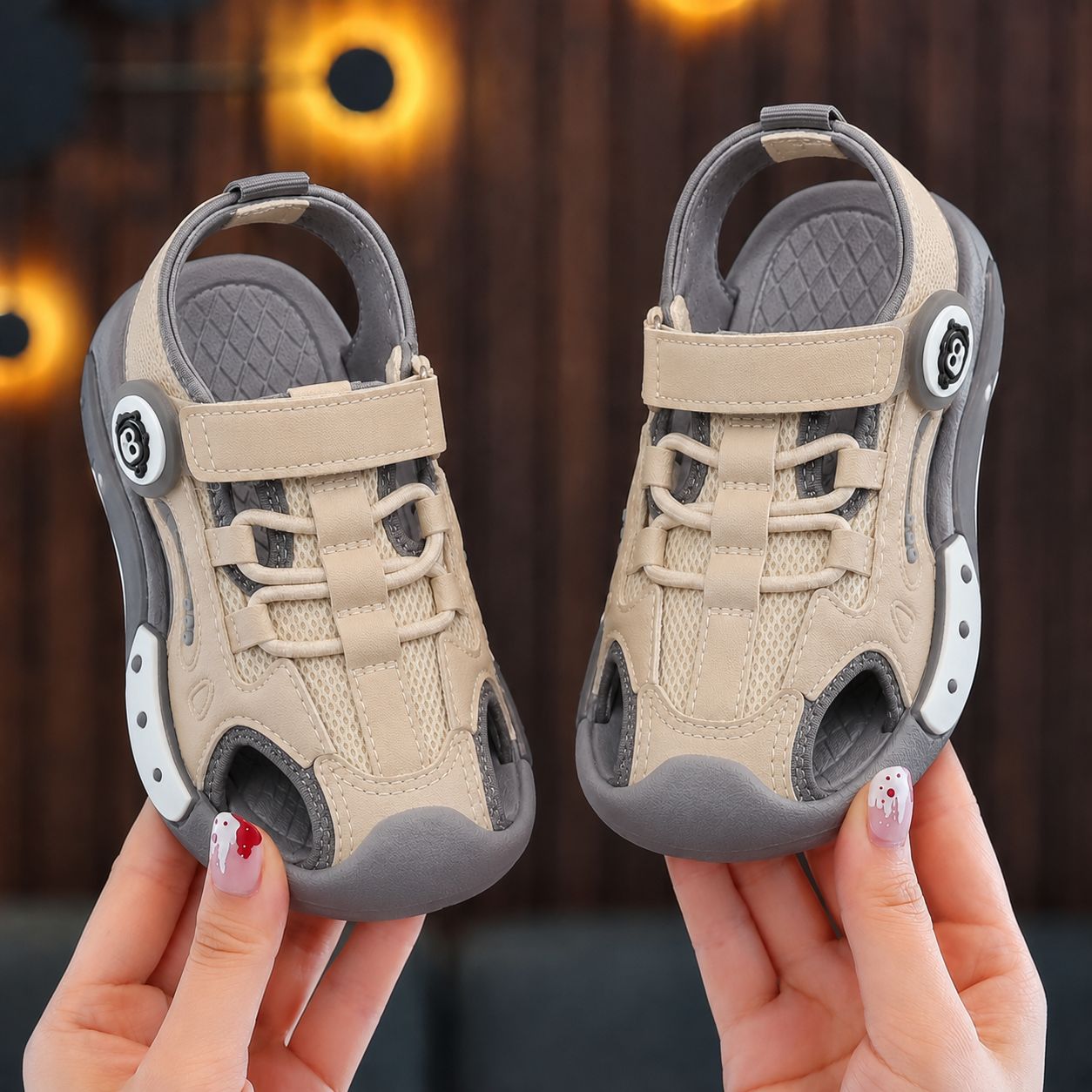 Sandales de sport fermées pour enfants – Légères et confortables