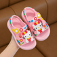 Sandales d'été pour Filles Motif Fleur – Ajustables & Légères