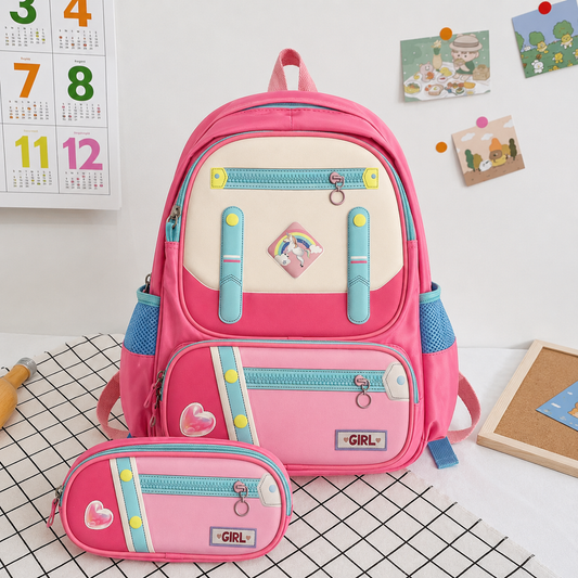 Girls Unicorn School Backpack Set – Cute, Colorful & Practical