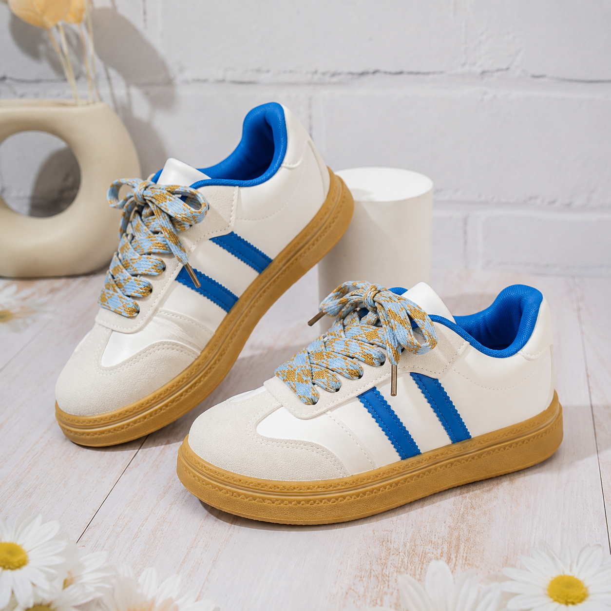 Kids Casual Lace-Up Sneakers – Lightweight, Comfortable & Durable Everyday Shoes for Boys & Girls