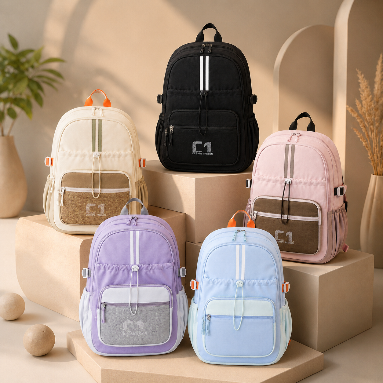 Premium Multi-Purpose School & Travel Backpack