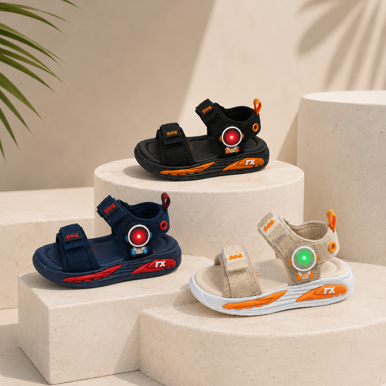 Sandales de sport LED GlowStep™ pour enfants