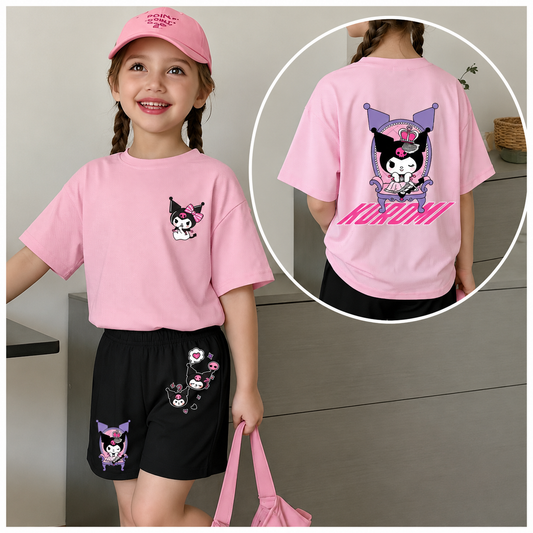 Ensemble 2 pièces Kuromi Princesse pour enfants
