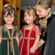 Lace Dreams: A Young Girl's Perspective Mesh Jacket and Slip Dress Ensemble