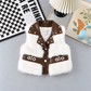✨ Gilet d'hiver en fourrure pour filles – Luxe et design moderne