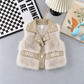 ✨ Gilet d'hiver en fourrure pour filles – Luxe et design moderne