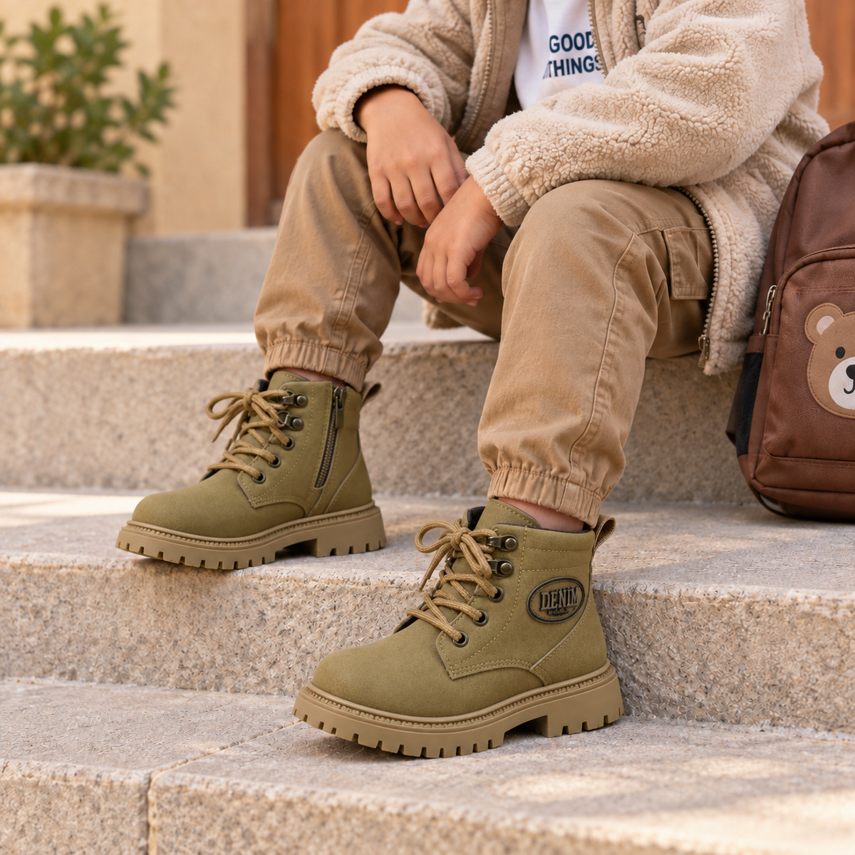 Kids Boots: Beat the Rush—Side Zip, Grippy Lug Sole