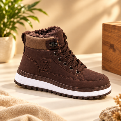 Bottes montantes d'hiver haut de gamme pour enfants