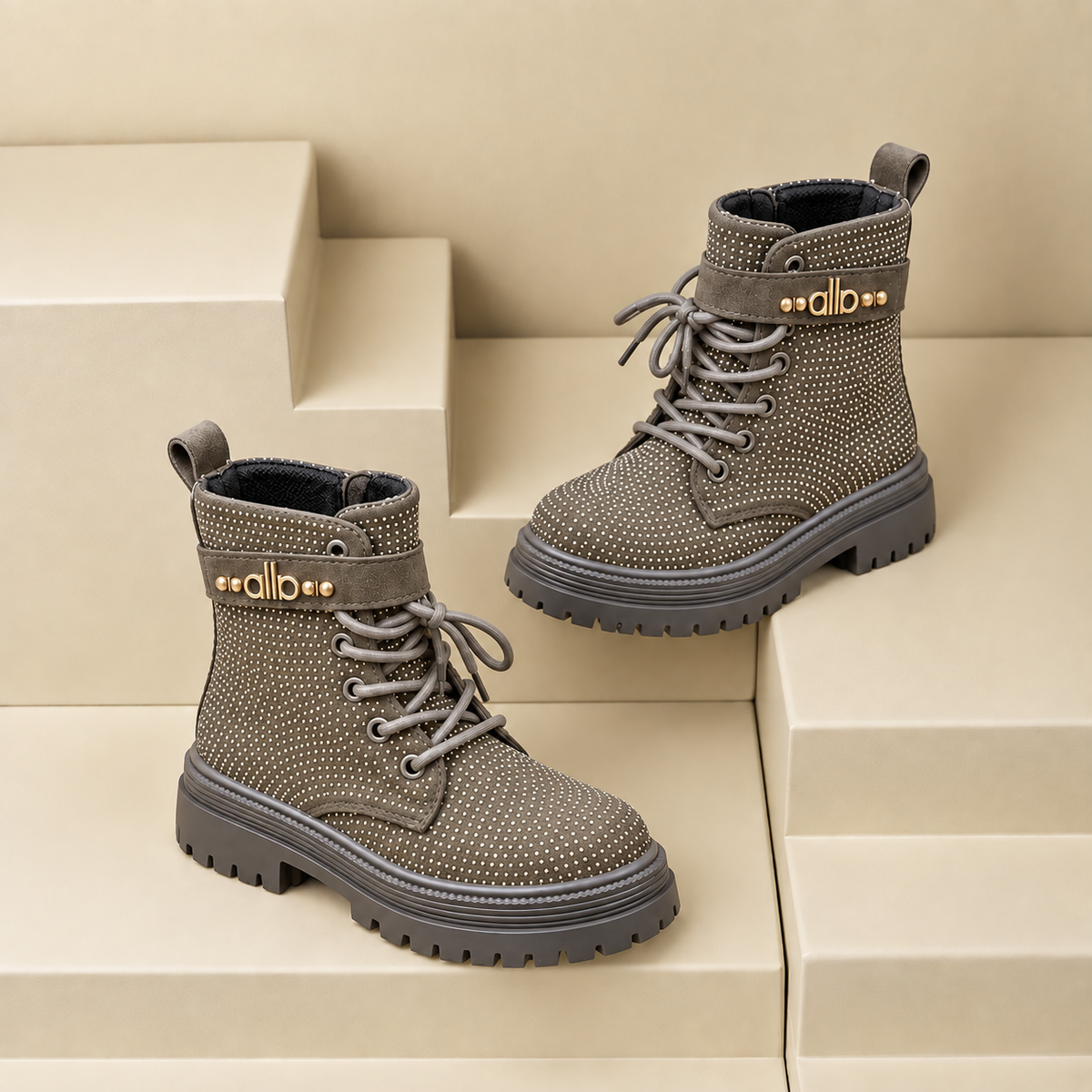 Bottes montantes pour filles Sparkle Step – Le confort stylé au quotidien