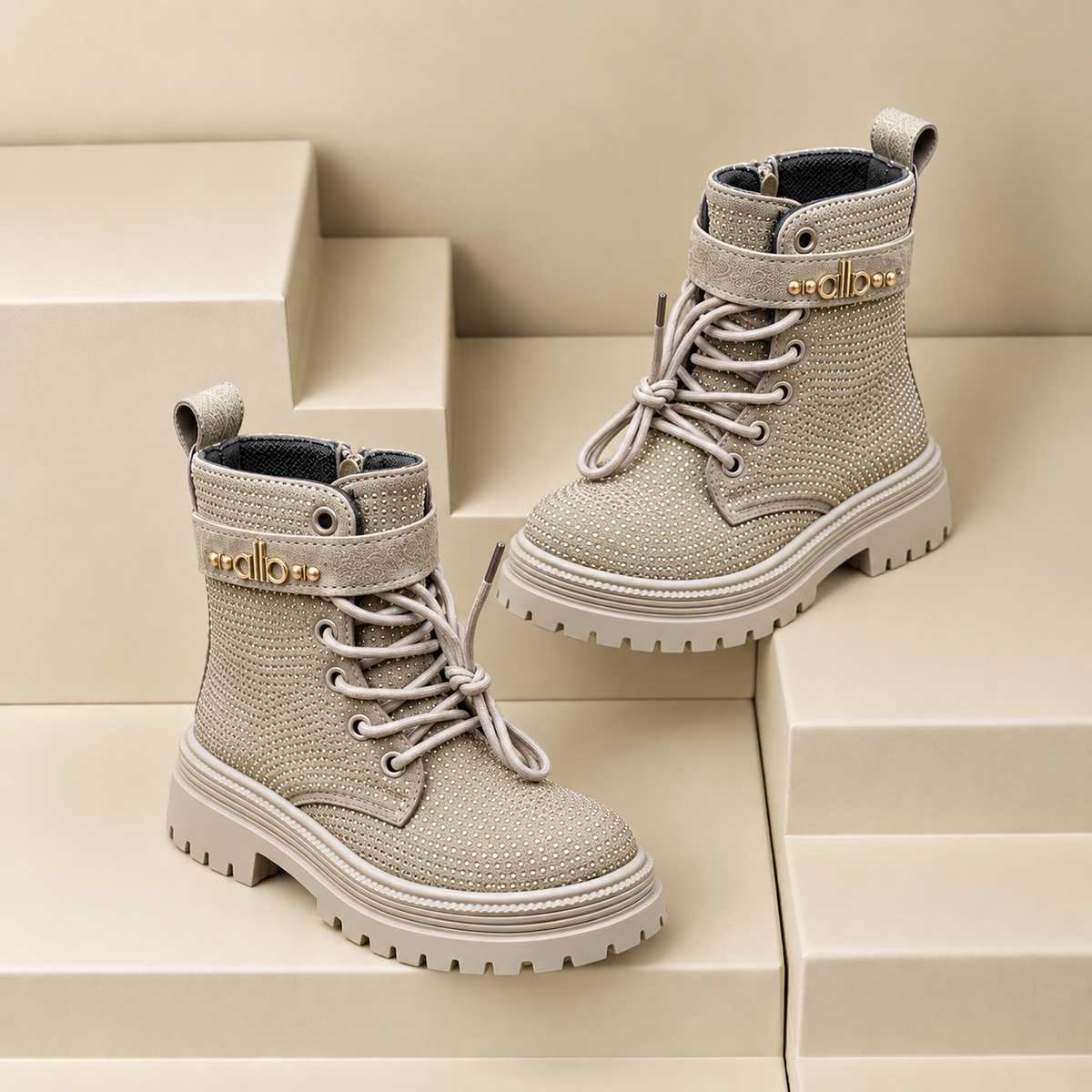 Bottes montantes pour filles Sparkle Step – Le confort stylé au quotidien