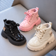 Girls’ Glossy Lace-Up Ankle Boots – Stylish, Comfortable & Perfect for Everyday Wear