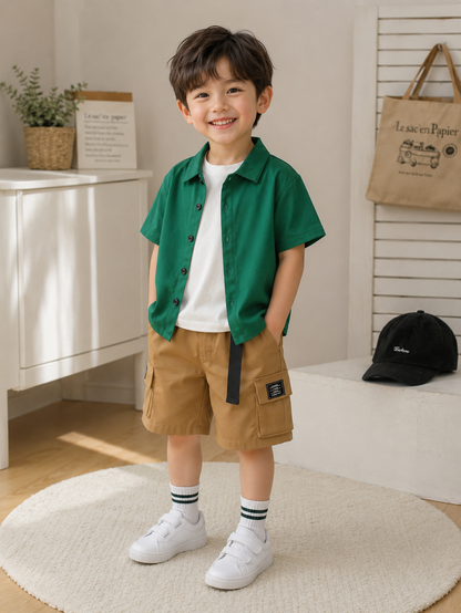 Tenue d'été élégante et confortable pour garçons