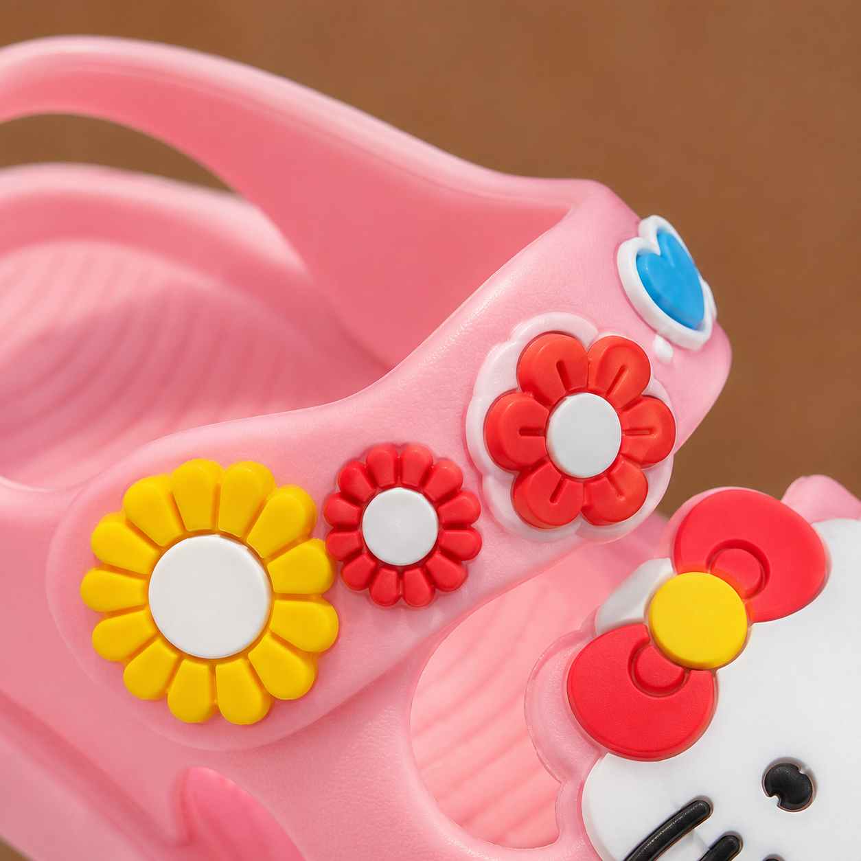 Sandales d'été pour Filles Motif Fleur – Ajustables & Légères