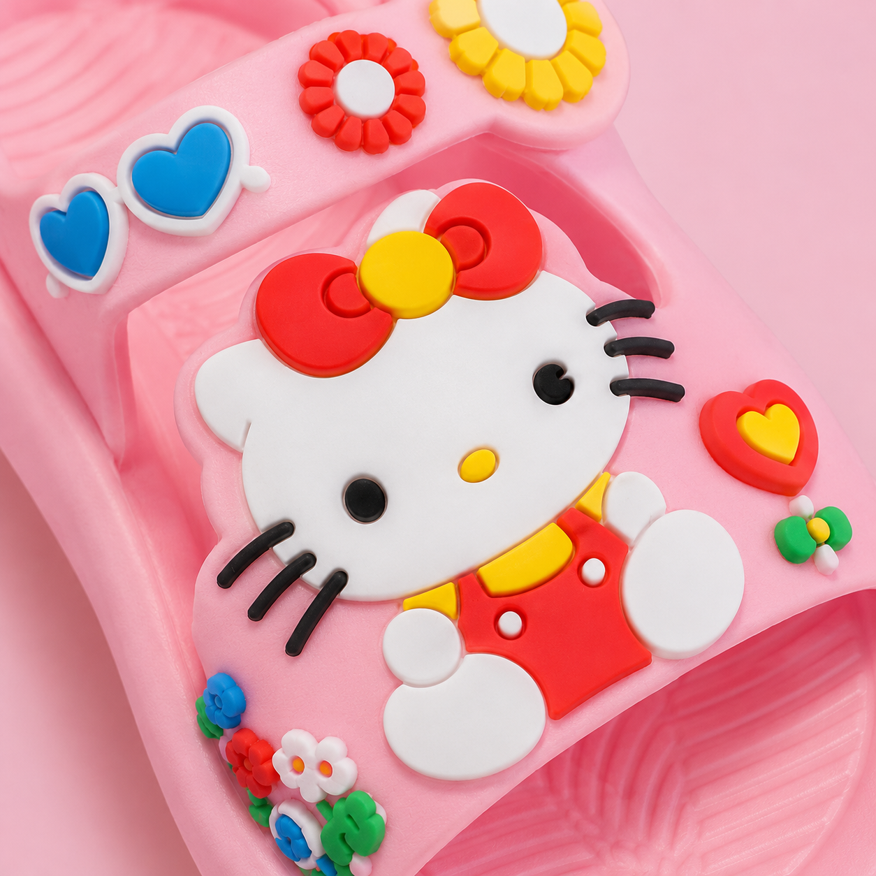 Sandales d'été pour Filles Motif Fleur – Ajustables & Légères