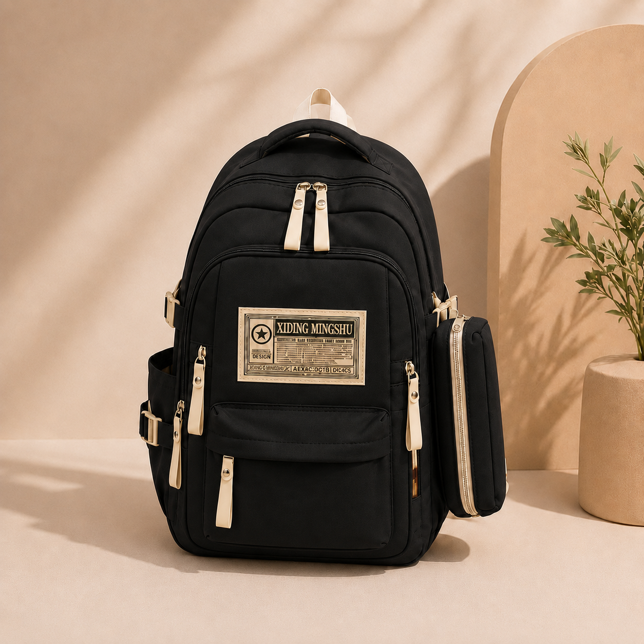Sac à dos unisexe pour tous les jours – Spacieux, durable et confortable avec plusieurs compartiments  Collège et lycée