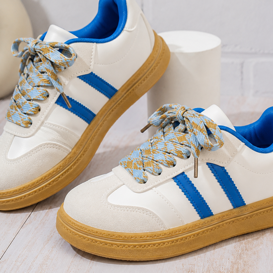 Kids Casual Lace-Up Sneakers – Lightweight, Comfortable & Durable Everyday Shoes for Boys & Girls