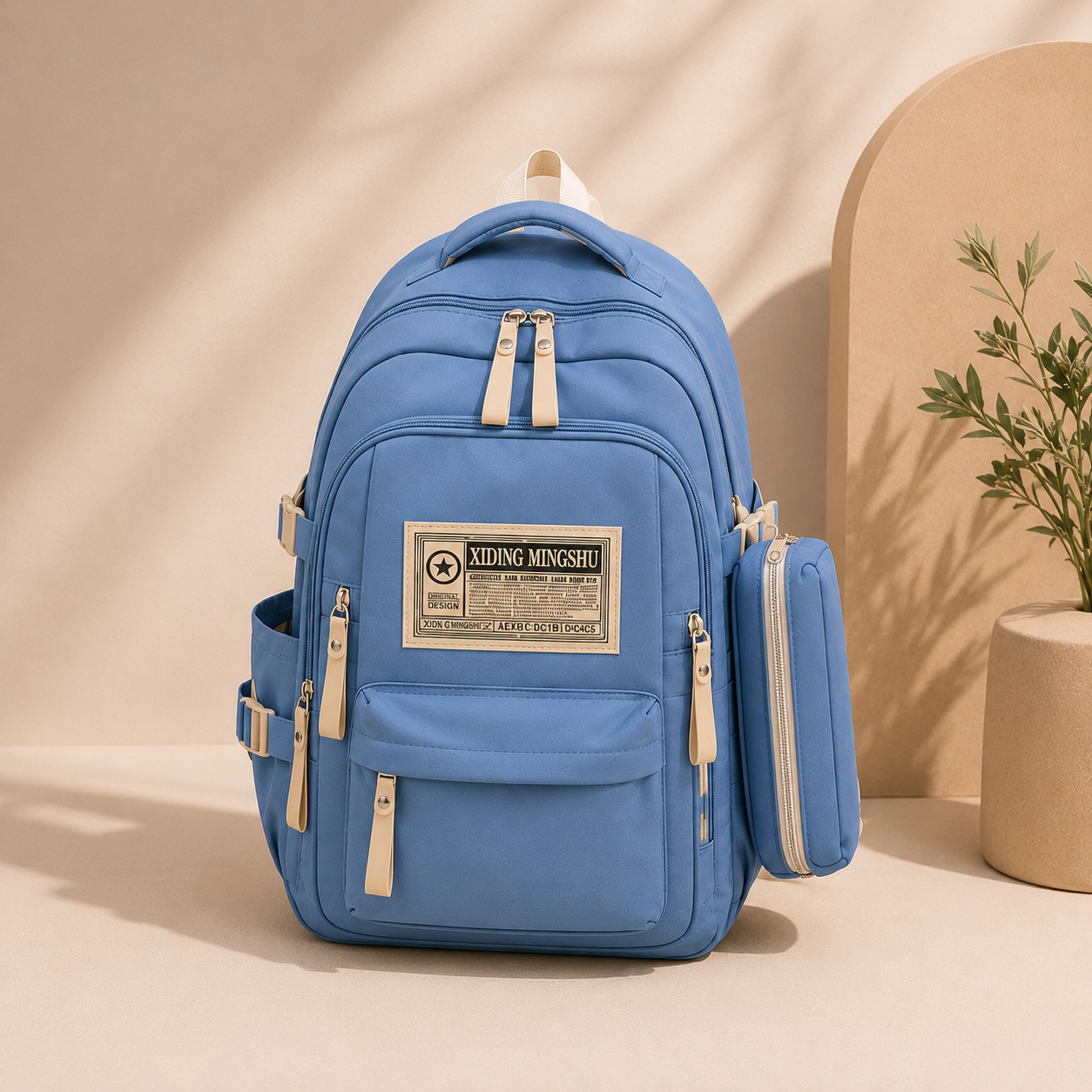 Sac à dos unisexe pour tous les jours – Spacieux, durable et confortable avec plusieurs compartiments  Collège et lycée