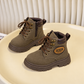 Boys’ Rugged Lace-Up Adventure Boots