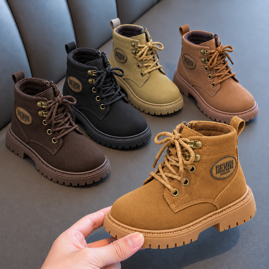 Kids Boots: Beat the Rush—Side Zip, Grippy Lug Sole