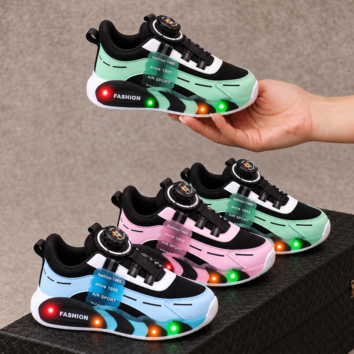 Illuminez Chaque Pas avec les Baskets LED pour Enfants ✨👟