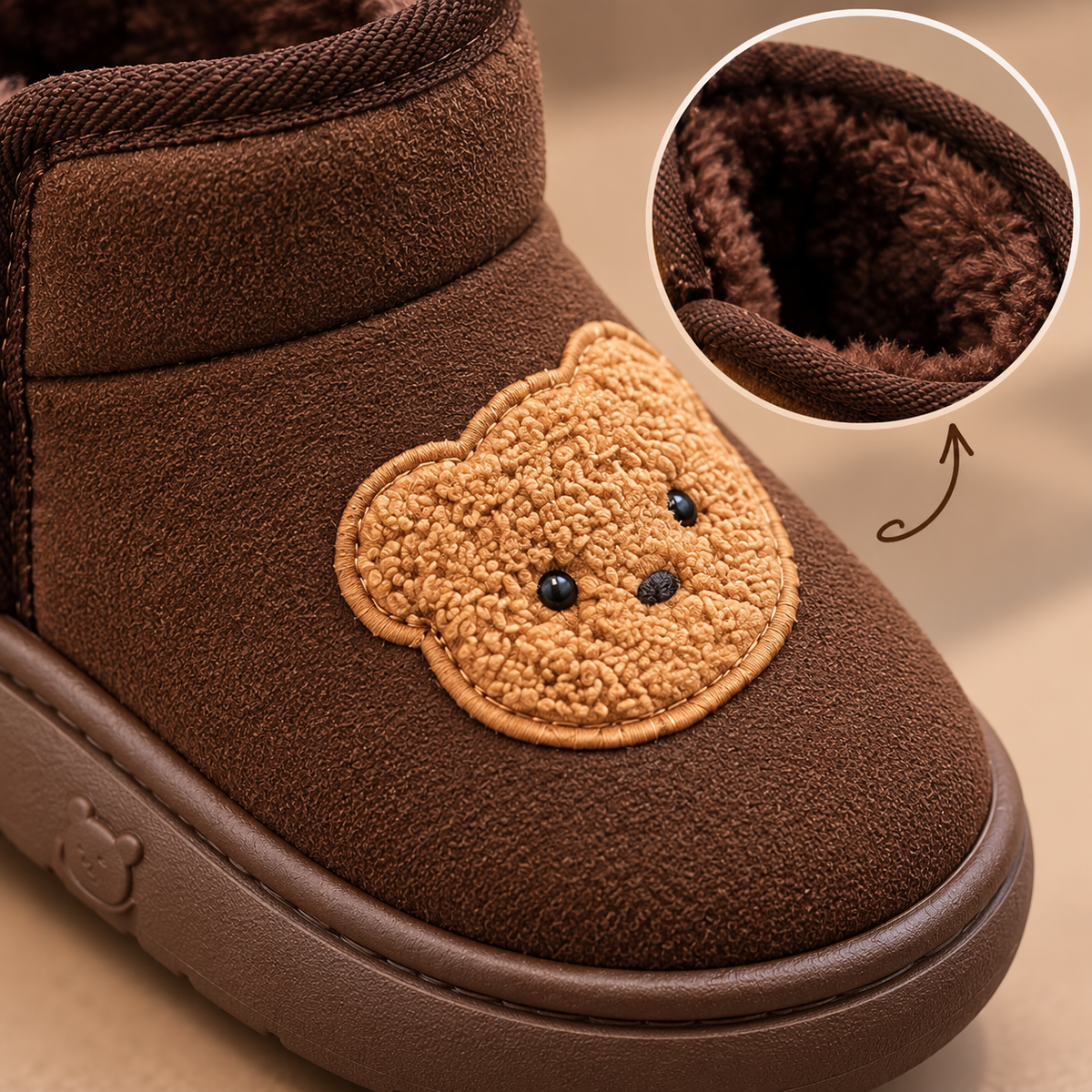 Bottes d’hiver douillettes pour enfants – Chaleur, confort et style au quotidien