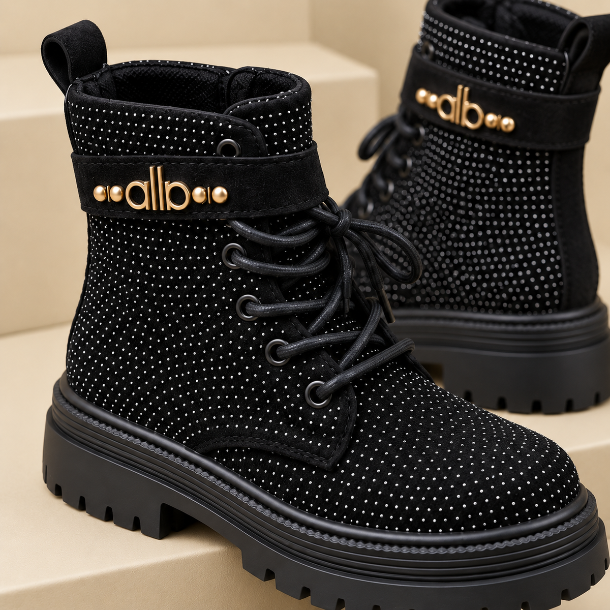 Bottes montantes pour filles Sparkle Step – Le confort stylé au quotidien