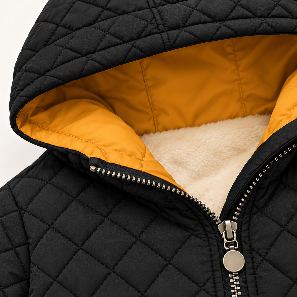 Kids’ Quilted Hooded Jacket – Cozy Warmth for Everyday Adventures
