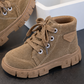 Kids’ Lace-Up Ankle Boots — Everyday Style in Classic Colors