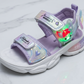 Girls LED Light-Up Sports Sandals – Cute Cartoon Heart Design | Lightweight, Soft & Adjustable Summer Sandals