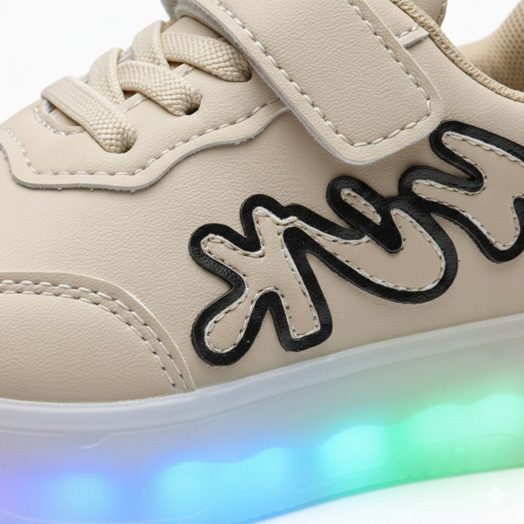Baskets lumineuses pour enfants – Chaussures confortables à semelle LED