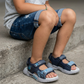 Sandales de sport pour garçons  – Chaussures d'été légères antidérapantes avec brides réglables