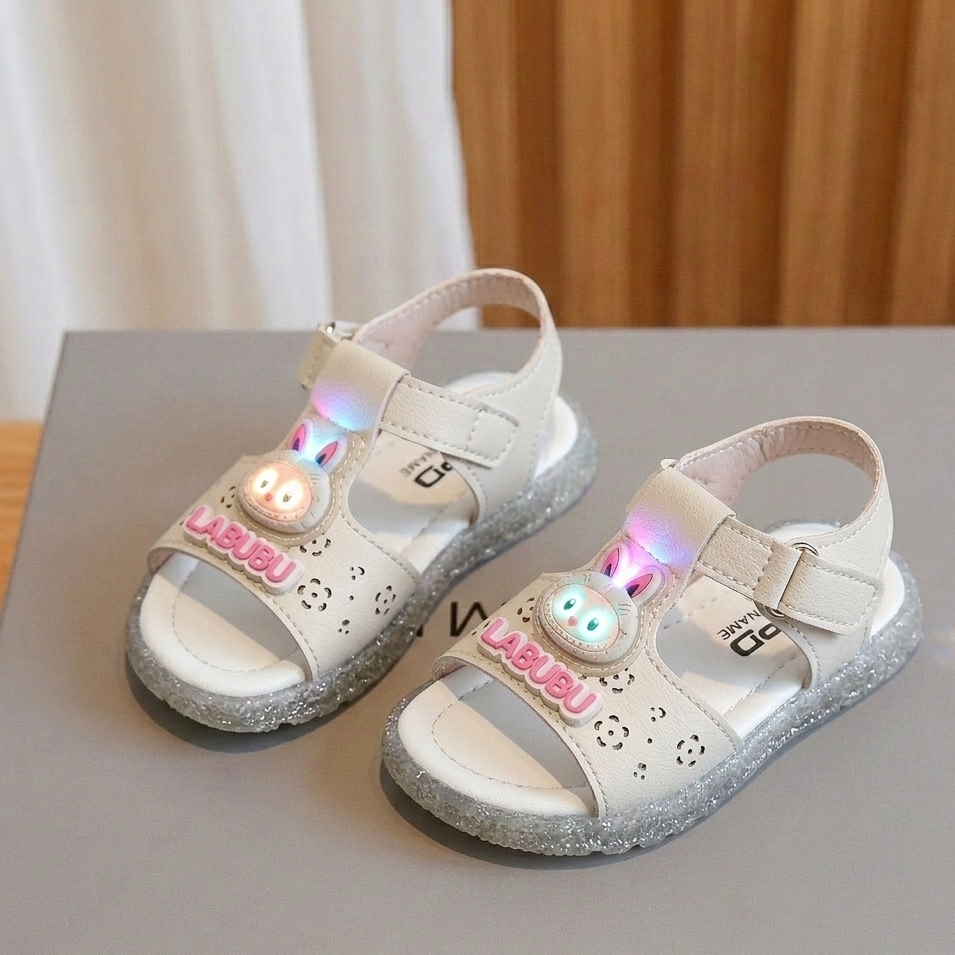 🌸 Cute Bunny Girls Sandals – Soft & Stylish Summer Comfort 🐰