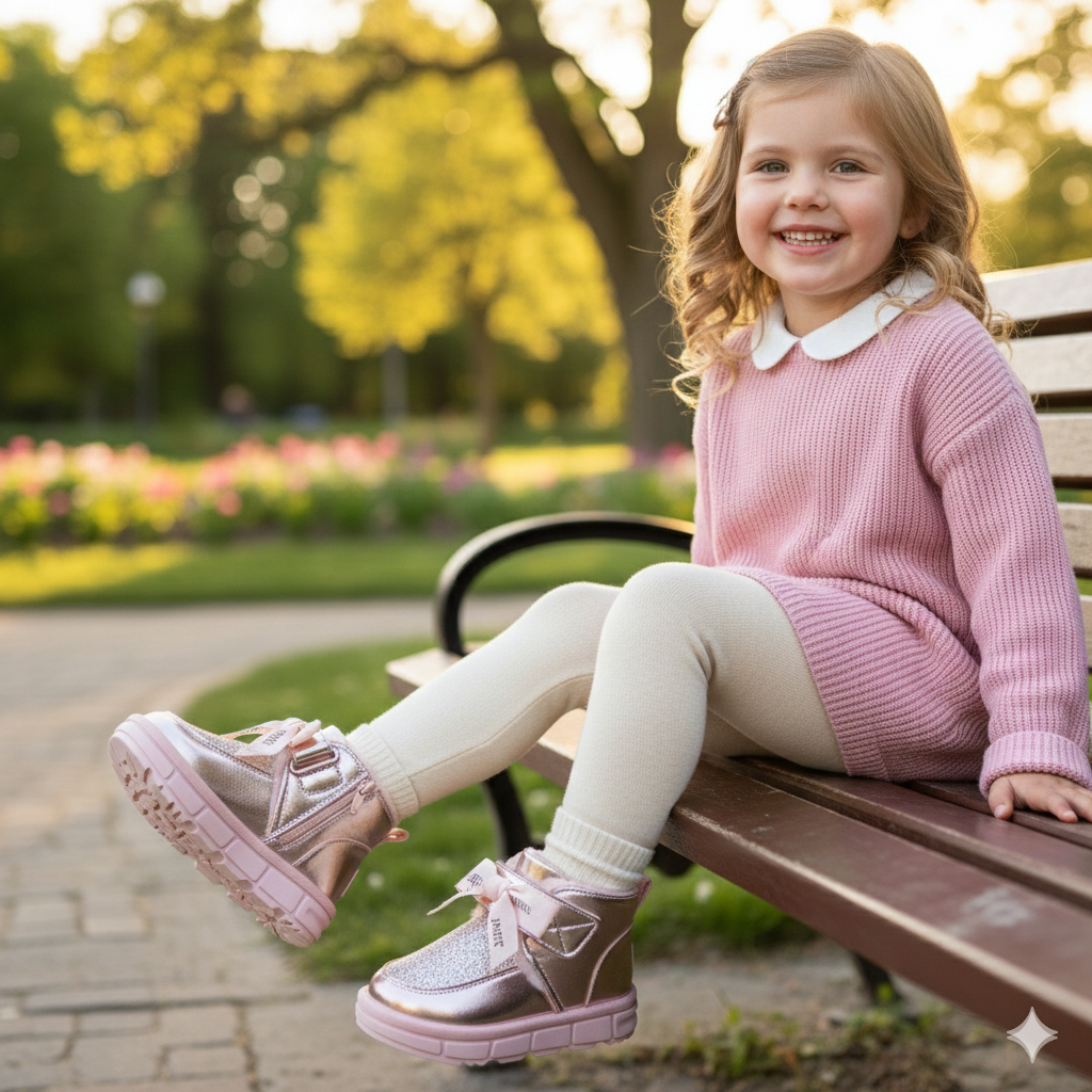 ✨ Girls Winter Boots – Warm, Stylish &amp; Sparkly ✨