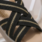 Sandales élégantes à brides croisées pour filles – Douces et stylées, confort d'été 👡✨