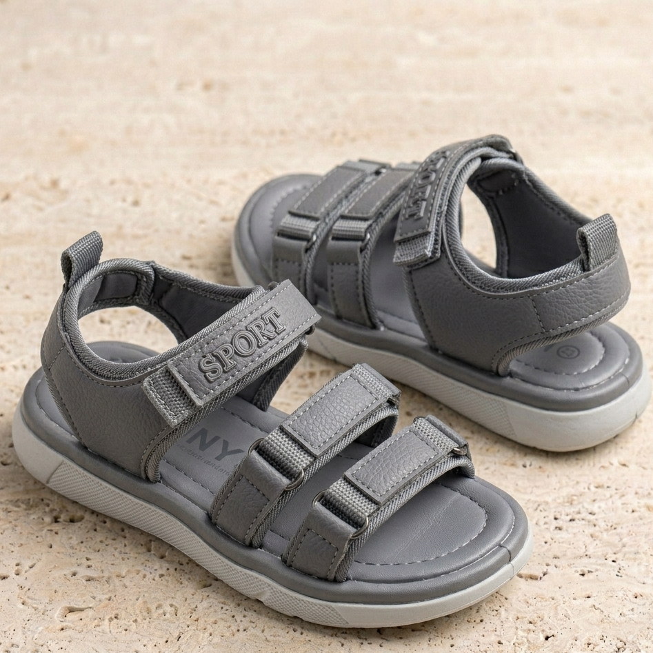 Sandales sport pour enfants – Chaussures d'été légères à velcro