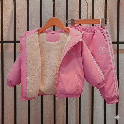 Ensemble unisexe 2 pièces pour enfants – Haut et pantalon en coton doux, tenue décontractée et confortable pour garçons et filles