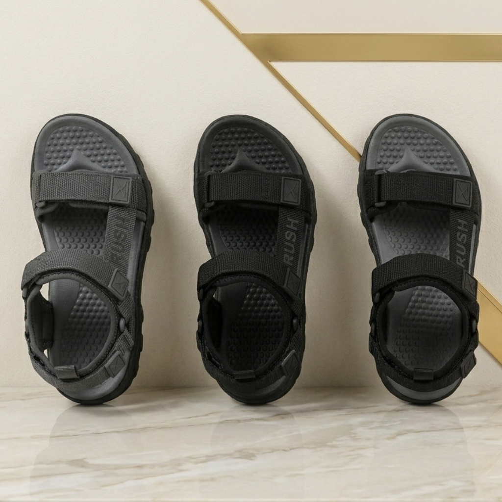 RUSH Outdoor Comfort Strap Sandals – Lightweight Adjustable Sports Sandals