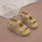 Stylish Girls’ Shiny Sandals – Comfort &  Elegance for Every Step